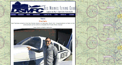 Desktop Screenshot of desmoinesflyingclub.com